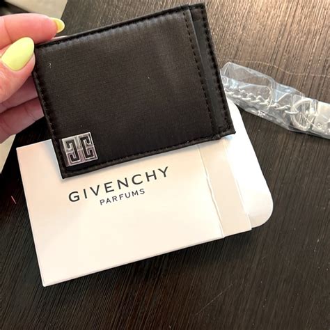 givenchy parfum clutch|Givenchy card holder bag.